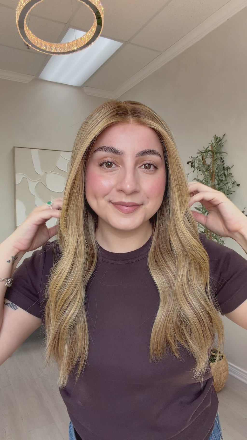 lace top human hair wig - blonde human hair wig - lace top wigs for women - breathable human hair wigs - affordable natural hair wigs - full coverage human hair wigs