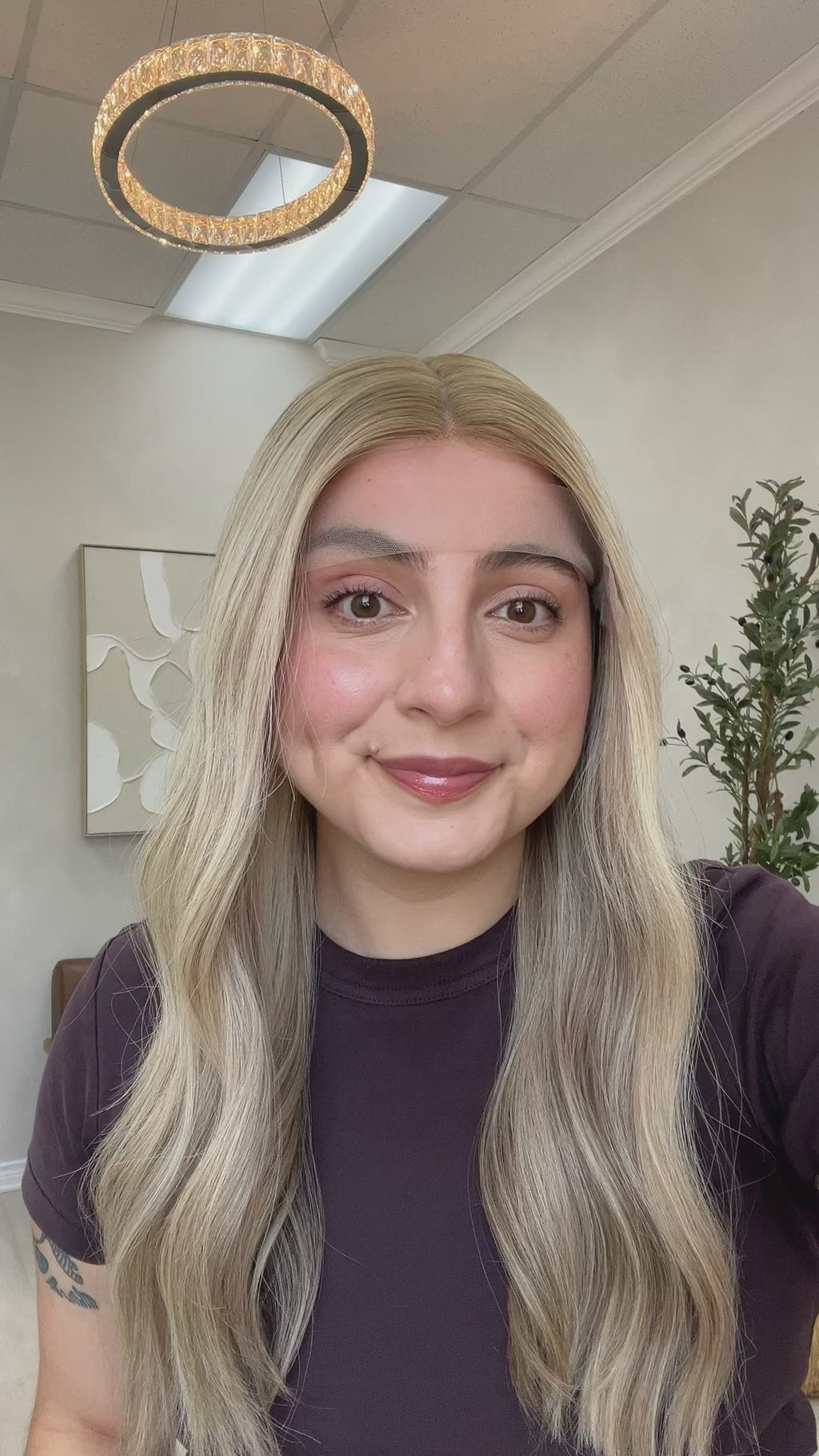lace top human hair wig - blonde human hair wig - lace top wigs for women - breathable human hair wigs - affordable natural hair wigs - full coverage human hair wigs