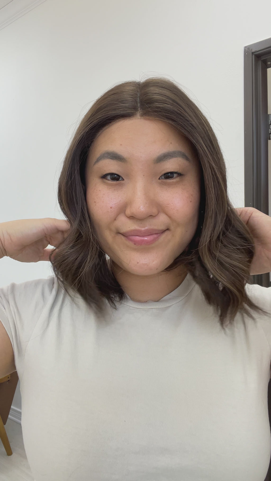 lace top human hair wig - brunette human hair wig - lace top wigs for women - breathable human hair wigs - affordable natural hair wigs - full coverage human hair wigs
