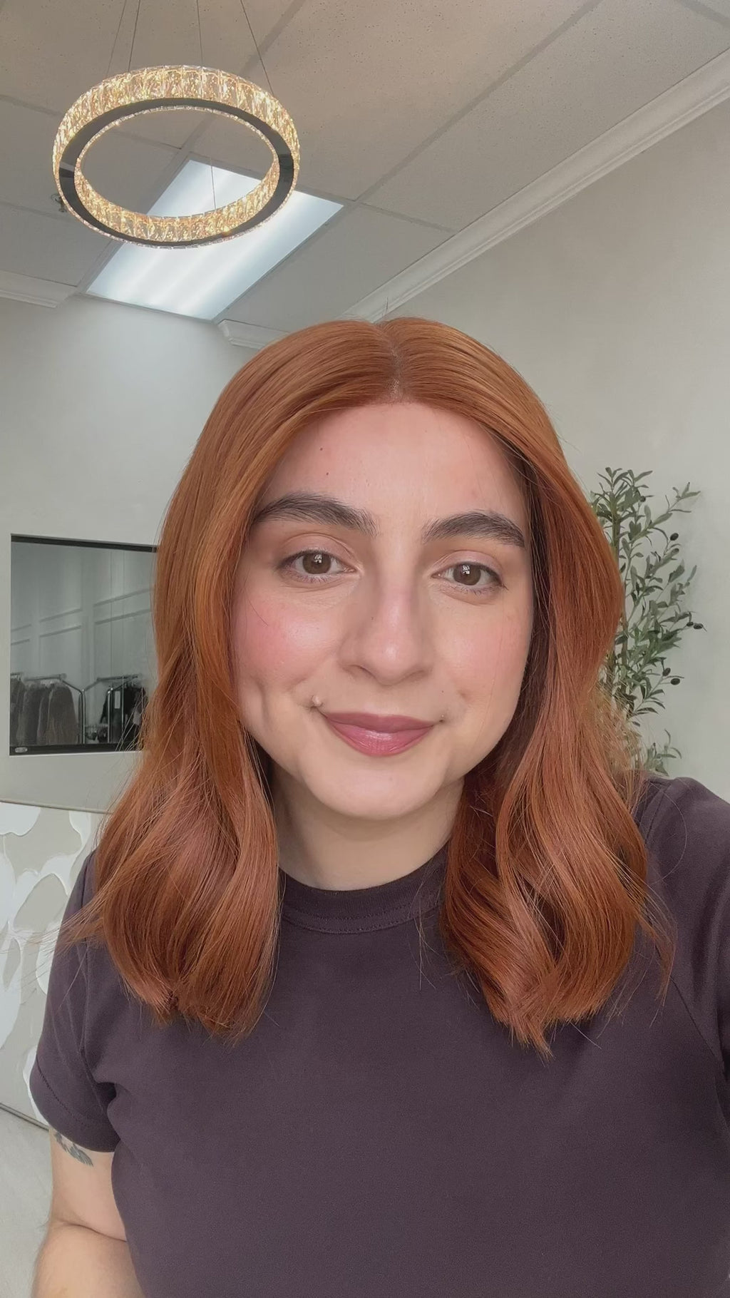 lace top human hair wig - red human hair wig - lace top wigs for women - breathable human hair wigs - affordable natural hair wigs - full coverage human hair wigs
