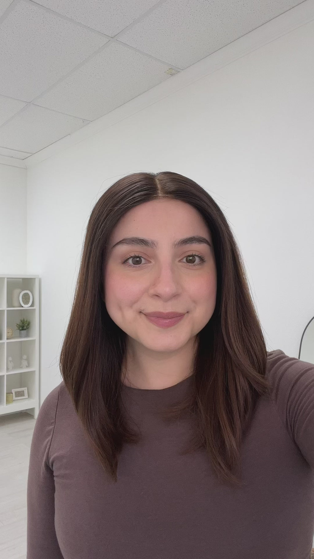 lace top human hair wig - brunette human hair wig - lace top wigs for women - breathable human hair wigs - affordable natural hair wigs - full coverage human hair wigs
