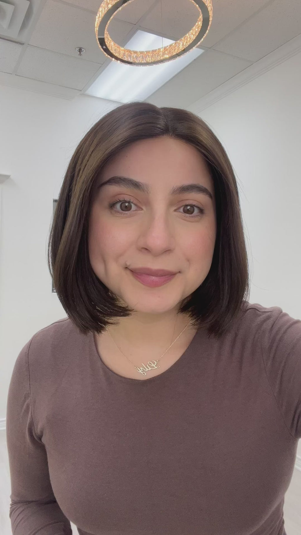 lace top human hair wig - brunette human hair wig - lace top wigs for women - breathable human hair wigs - affordable natural hair wigs - full coverage human hair wigs
