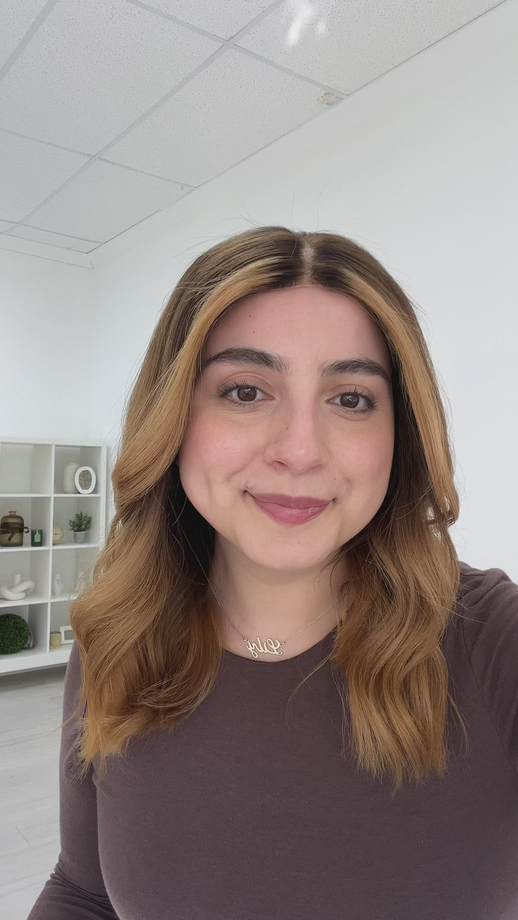 lace top human hair wig - brunette human hair wig - lace top wigs for women - breathable human hair wigs - affordable natural hair wigs - full coverage human hair wigs

