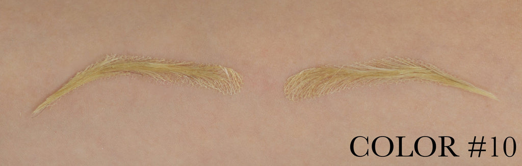 Lace Eyebrows (Light Blonde) - Silk or Lace